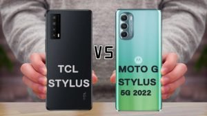 TCL Stylus VS Motorola Moto G Stylus 5G (2022)