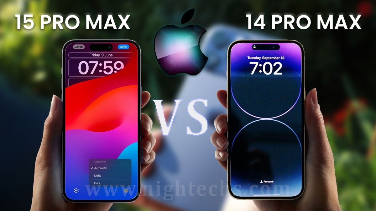 IPHONE 14 PRO MAX VS IPHONE 15 PRO MAX SPECS COMPARISON visual data 3