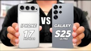 iPhone 17 Pro Max vs Galaxy S25 Ultra